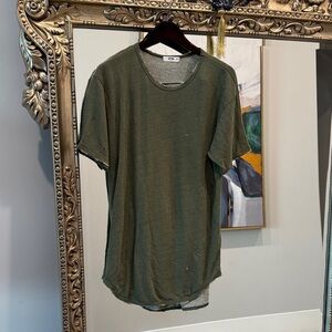 Casual Olive Men's Short Sleeve Tee